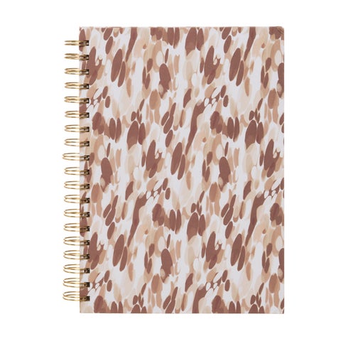 Notatbok A5 m/gullspiral Anthos