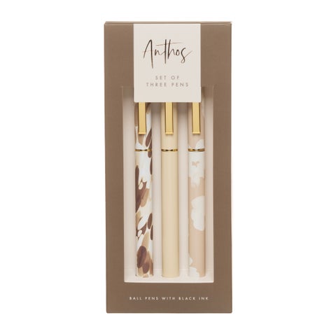 Pennesett i Eske 3 pk Anthos