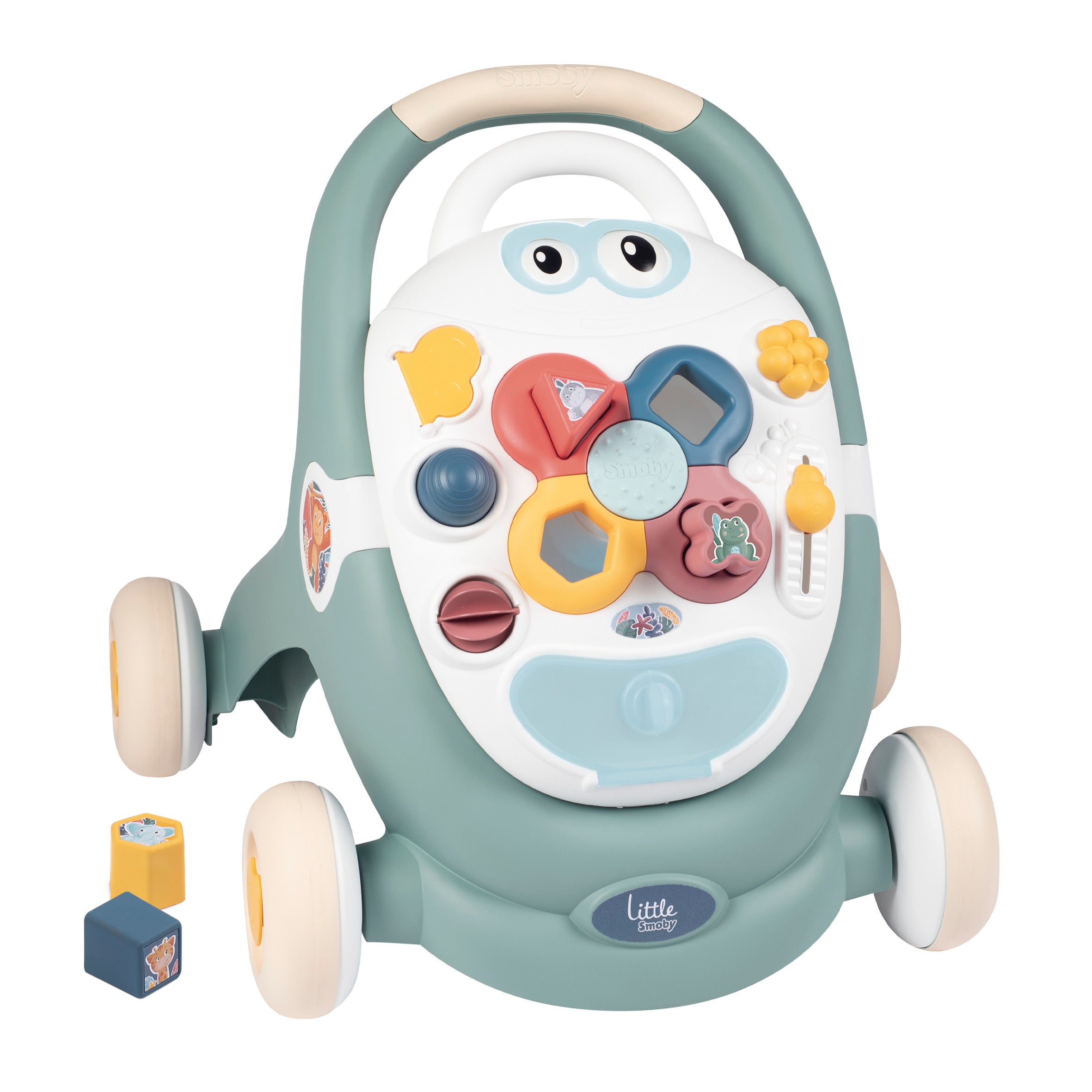 Little Smoby 3 I 1 Lære Å Gå Vogn