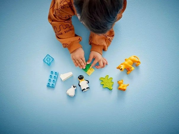 Lego Villdyrfamilier: Pingviner og løver 10442