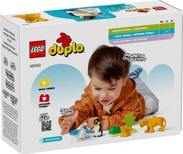Lego Villdyrfamilier: Pingviner og løver 10442