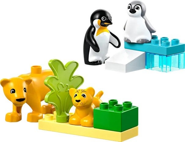 Lego Villdyrfamilier: Pingviner og løver 10442