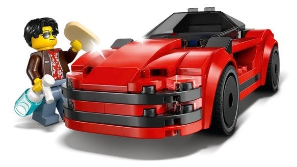 Lego Rød sportsbil 60448