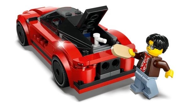 Lego Rød sportsbil 60448
