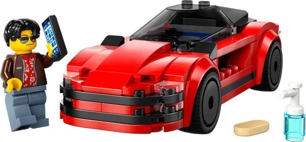 Lego Rød sportsbil 60448