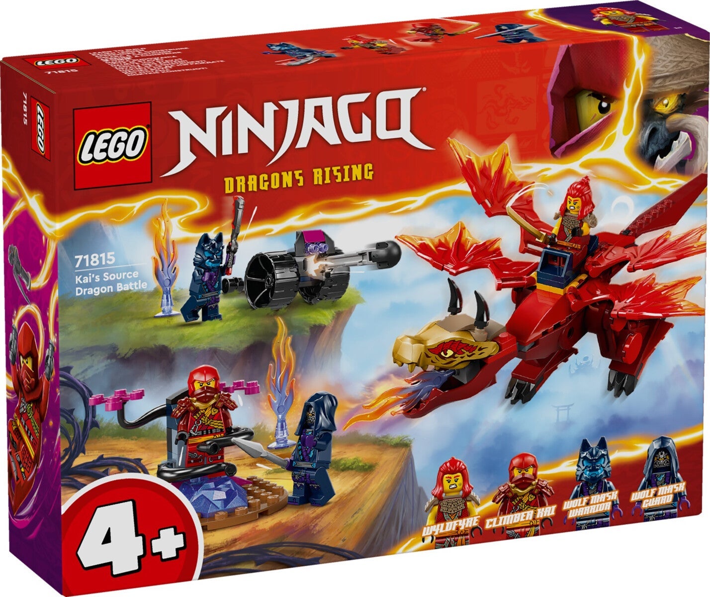 Lego Kais kildedragekamp 71815