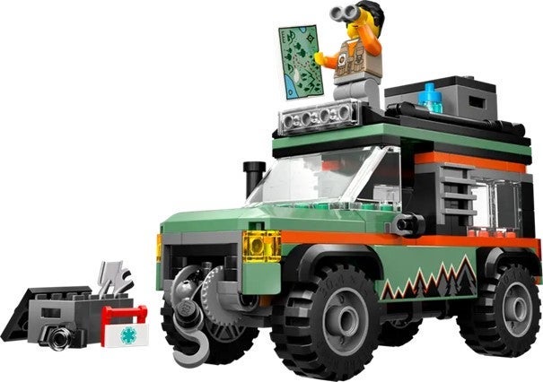 Lego Firehjulsdrevet terrengbil 60447