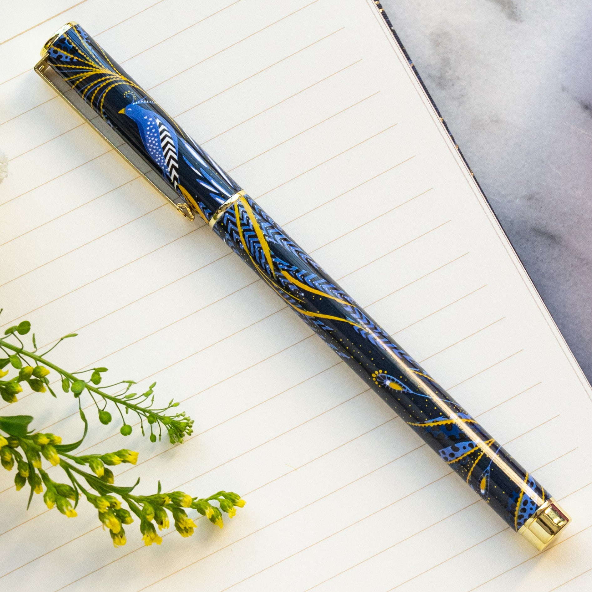 Pennesett Sara Miller London Peacock Parad 3Pk