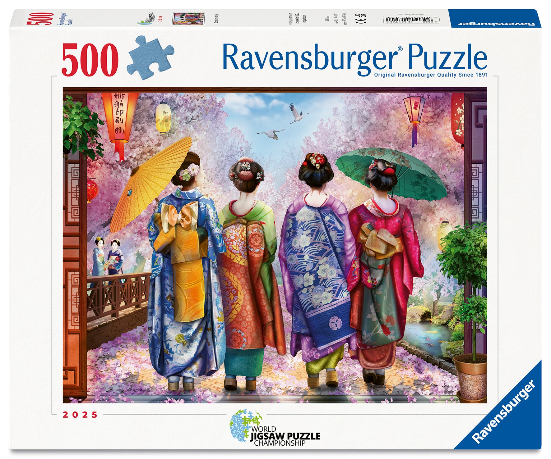 Puslespill 500 Blomsterpromenade Ravens