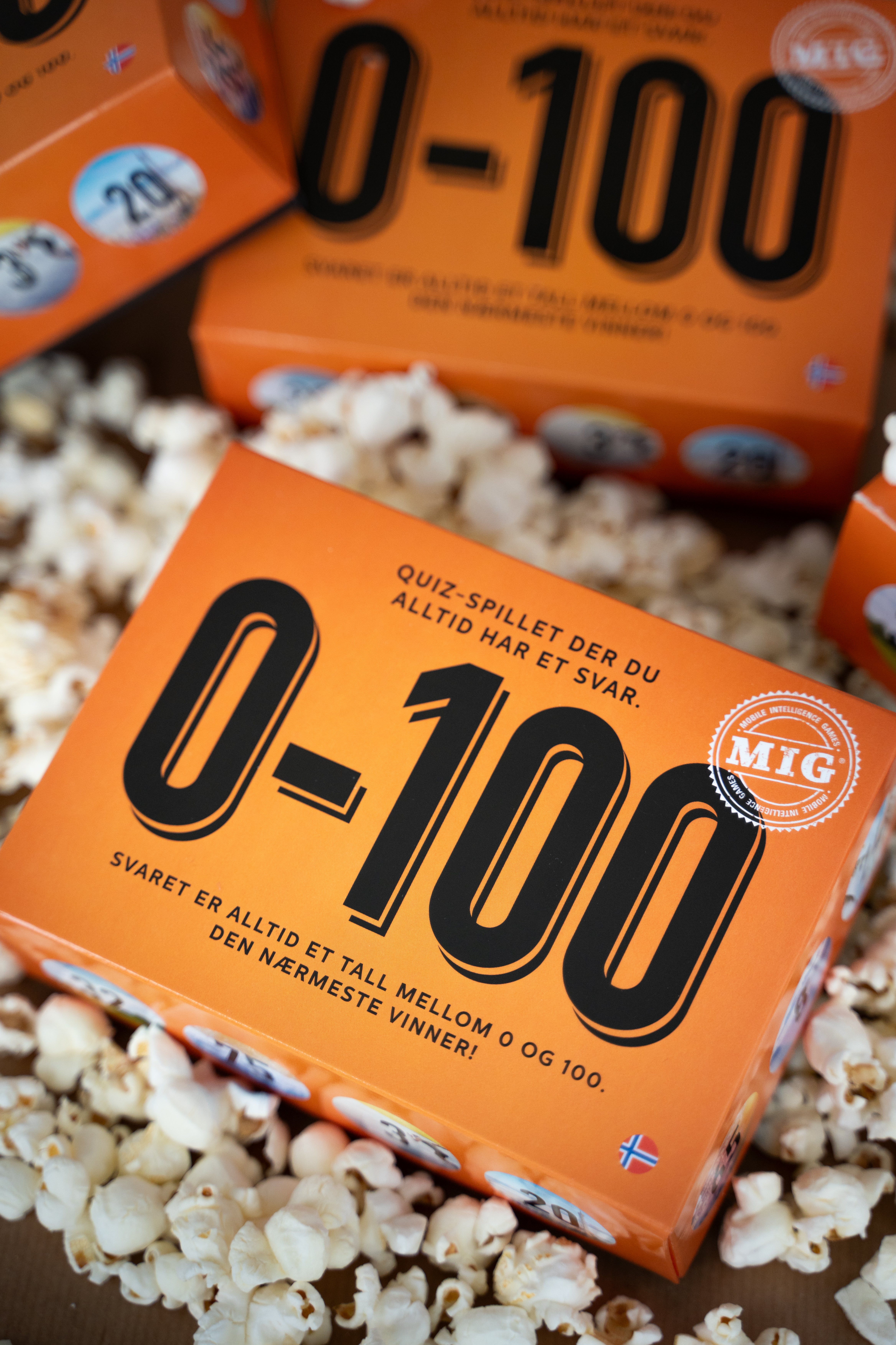 Spill 0-100 Oransje