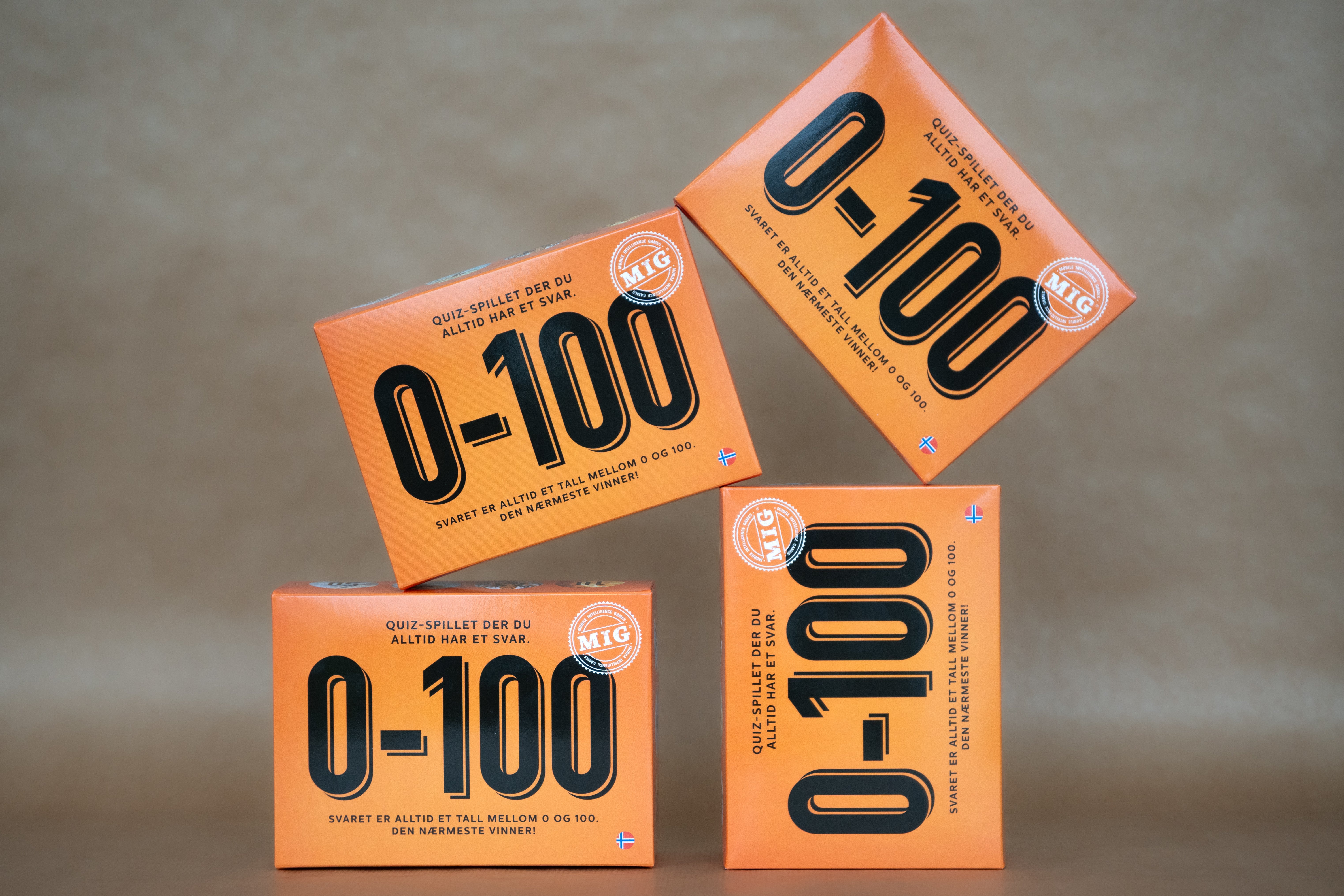 Spill 0-100 Oransje