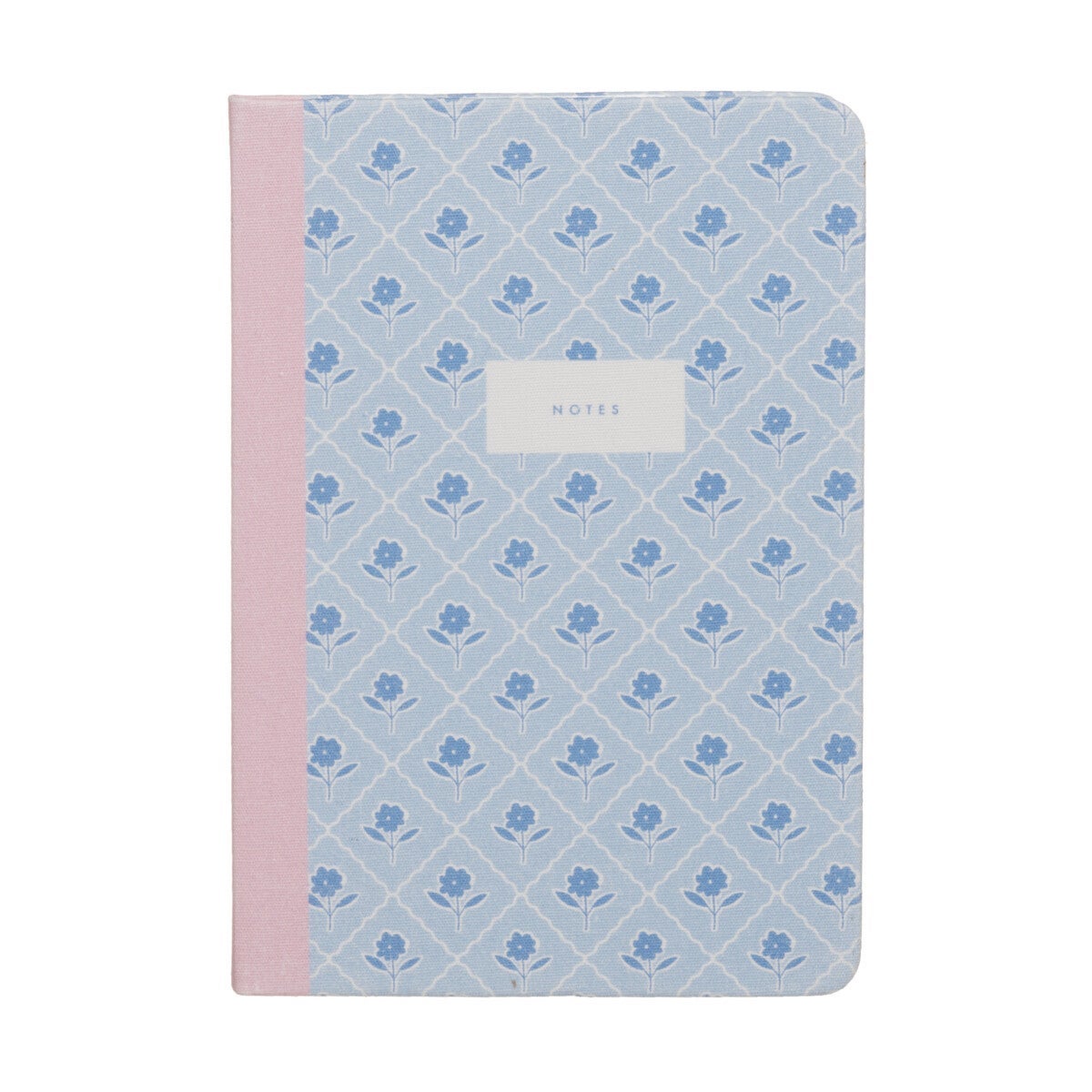 Notatbok A5 m/ stoff Bloom