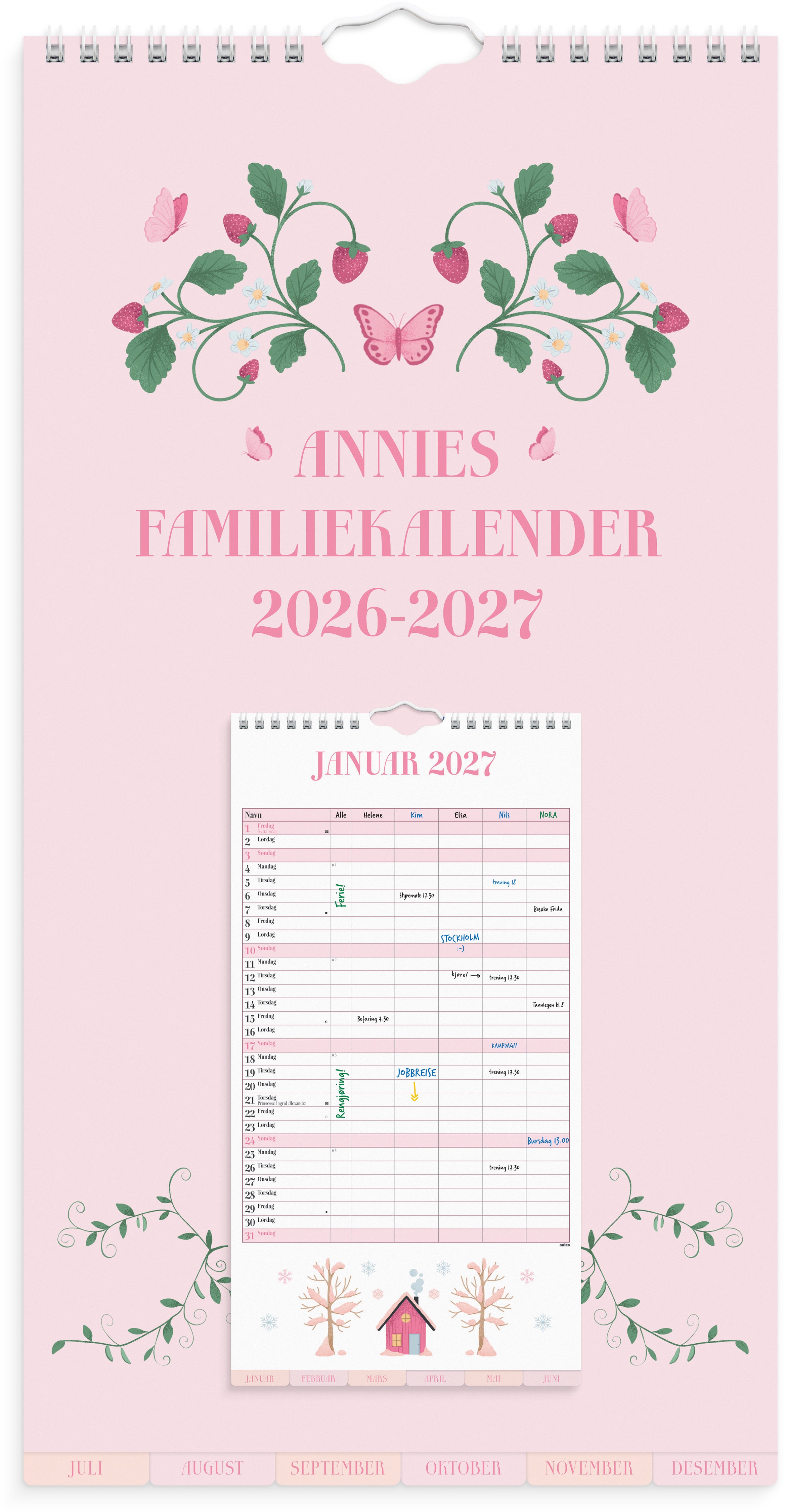 Familiekalender Grieg Annie 26/27