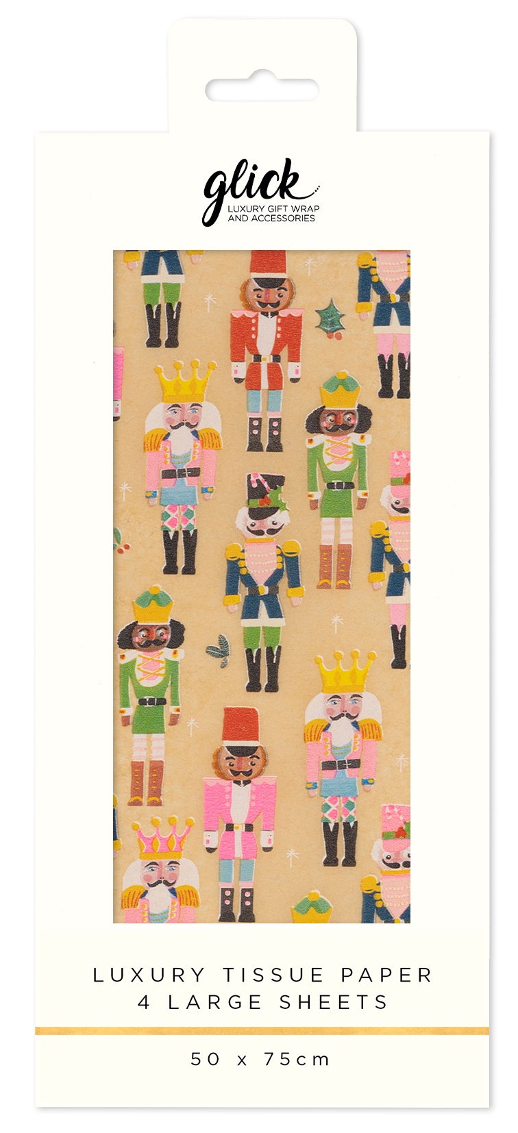 Silkepapir Nutcrackers Kraft