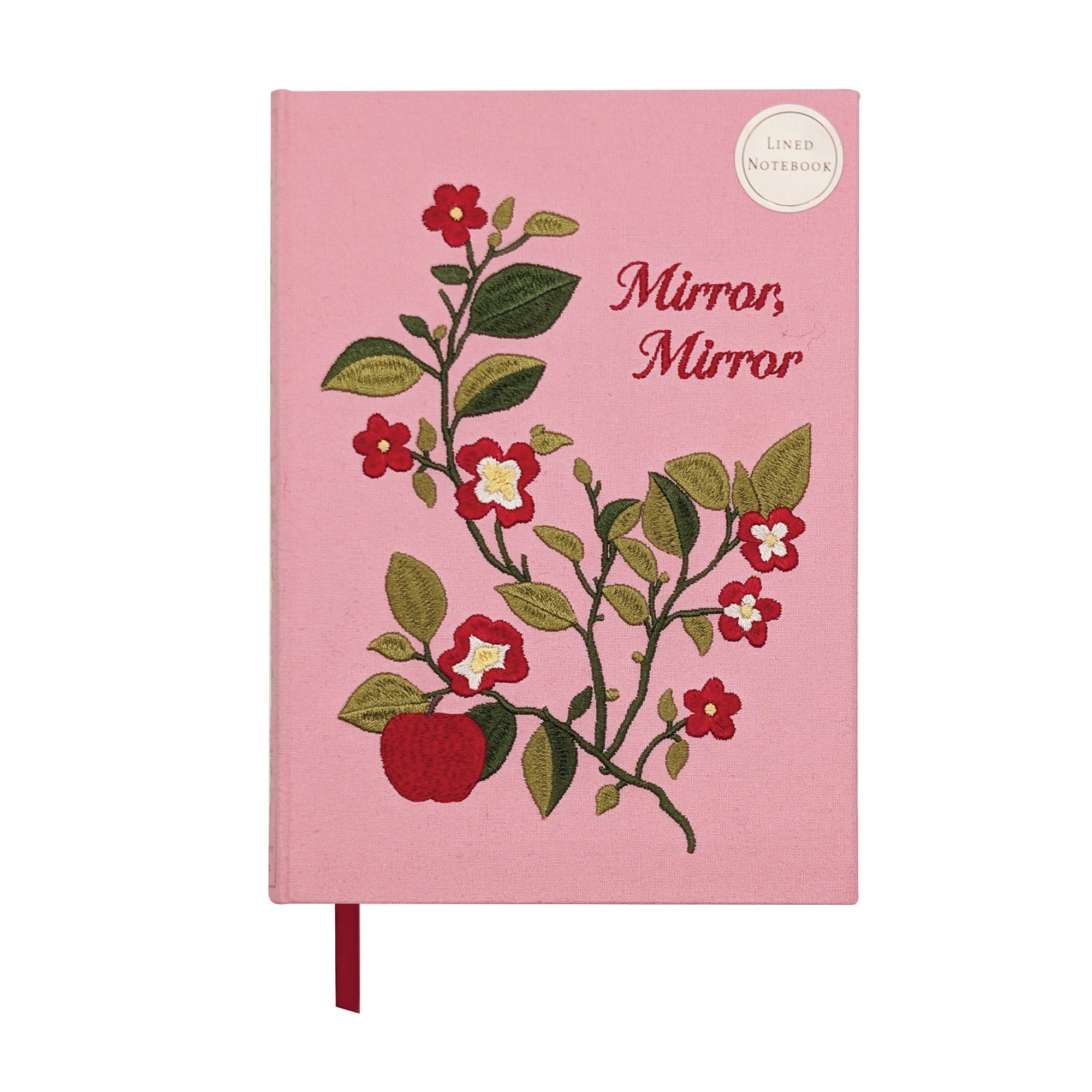 Notatbok A5 brodert Mirror Mirror