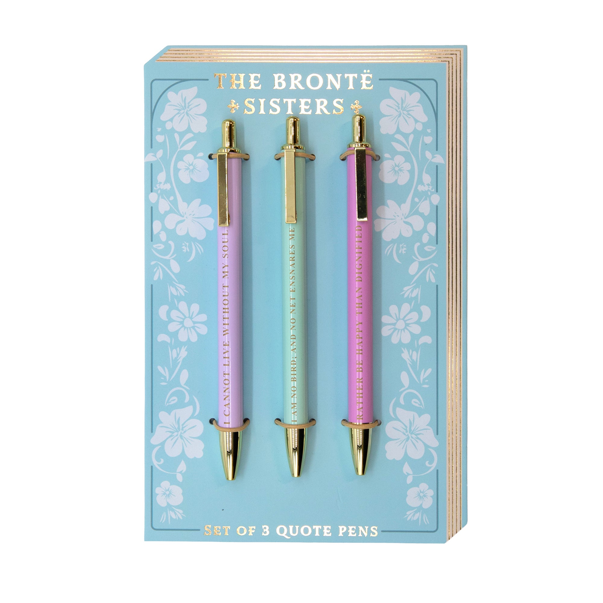 Penn i metall Bronte Sisters 3pk