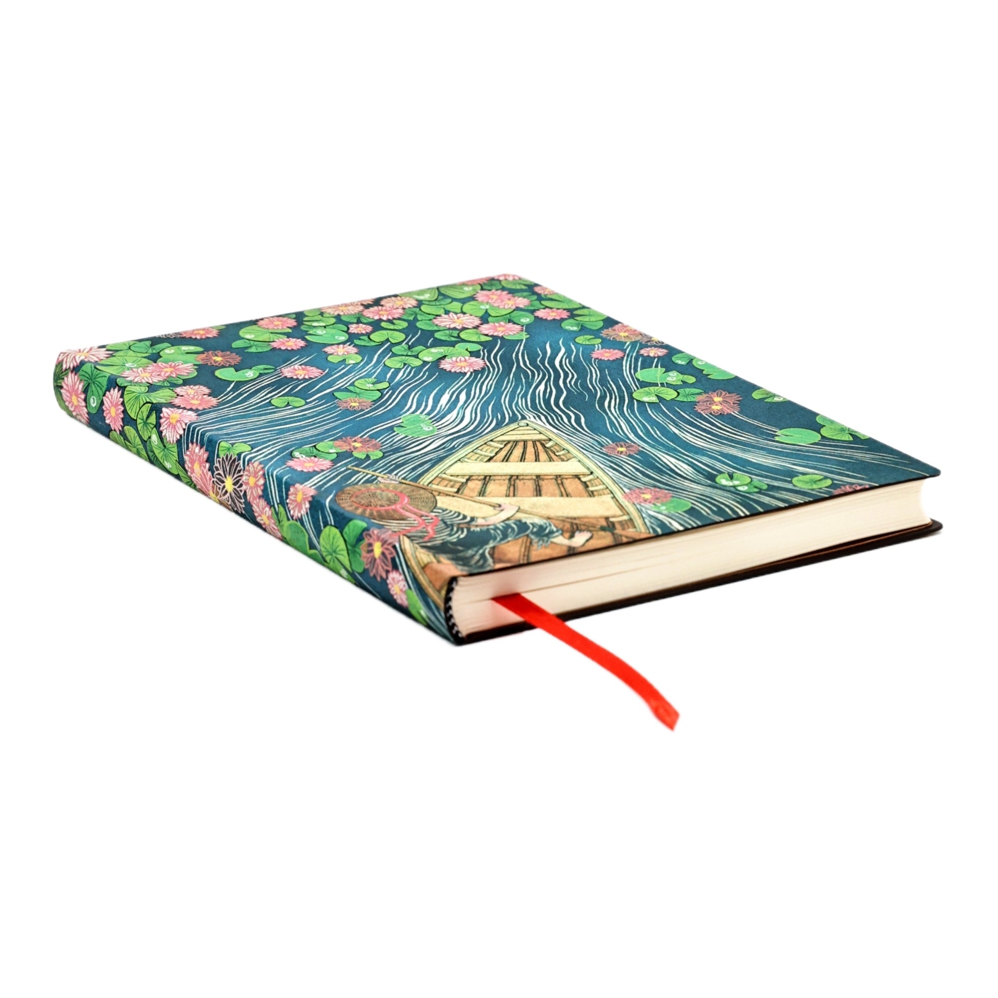 Notatbok Paperblanks Lotus River Midi Linjert