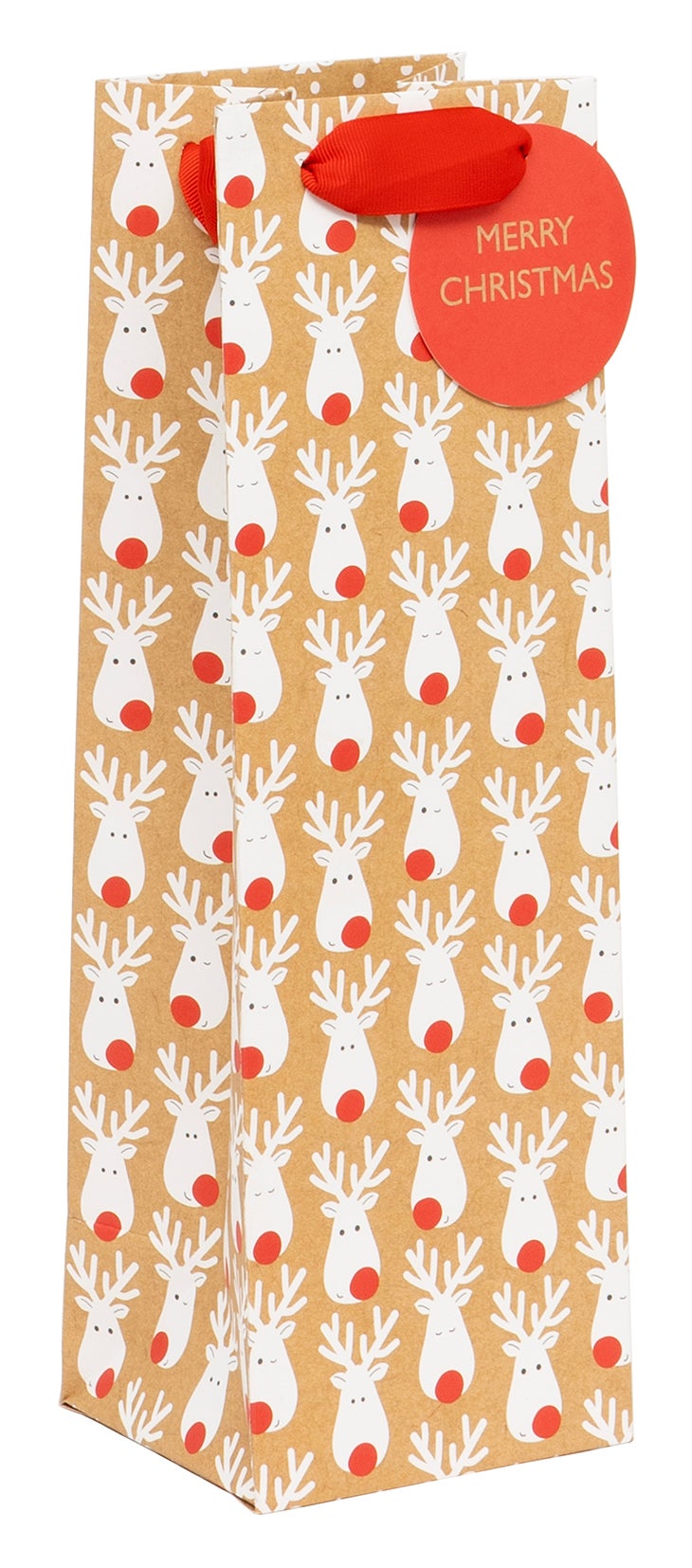 Gavepose Flaske Terrific Reindeer Kraft
