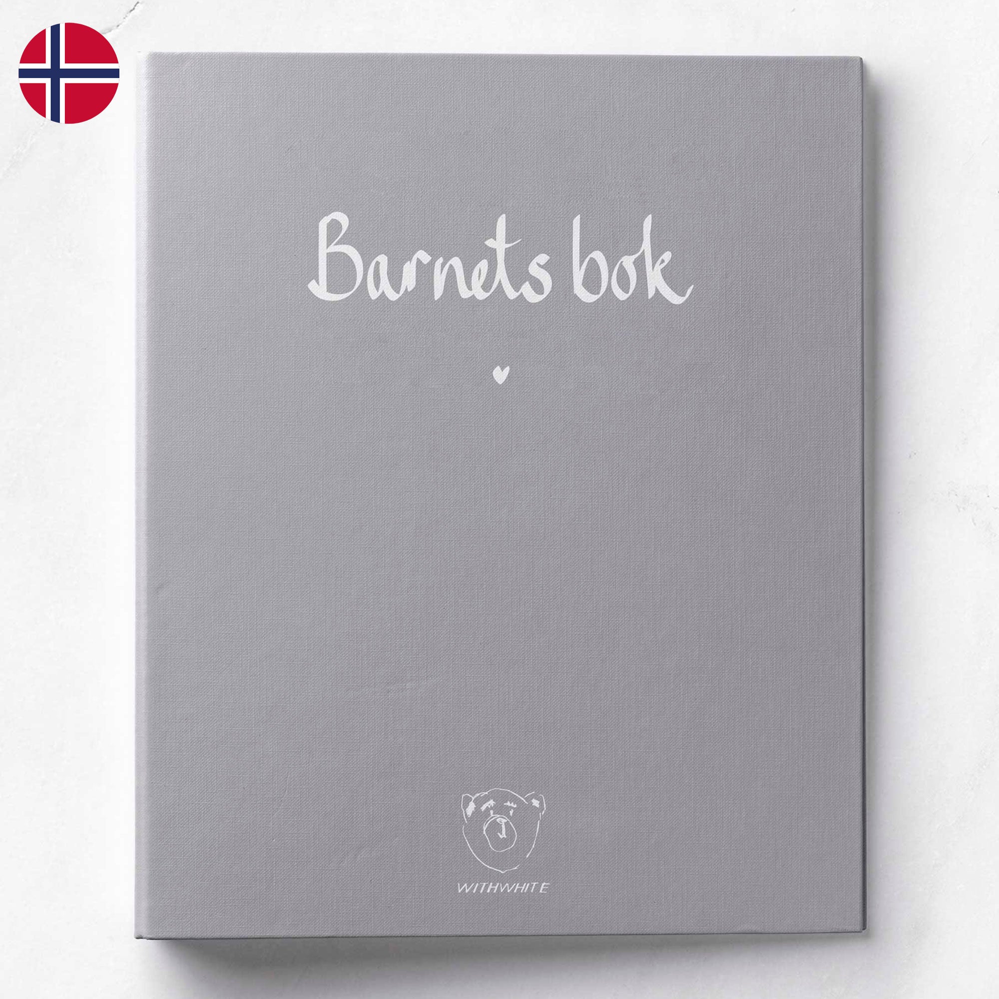 Barnets bok PLUSS (norsk) - 110 A4-sider (ringperm)
