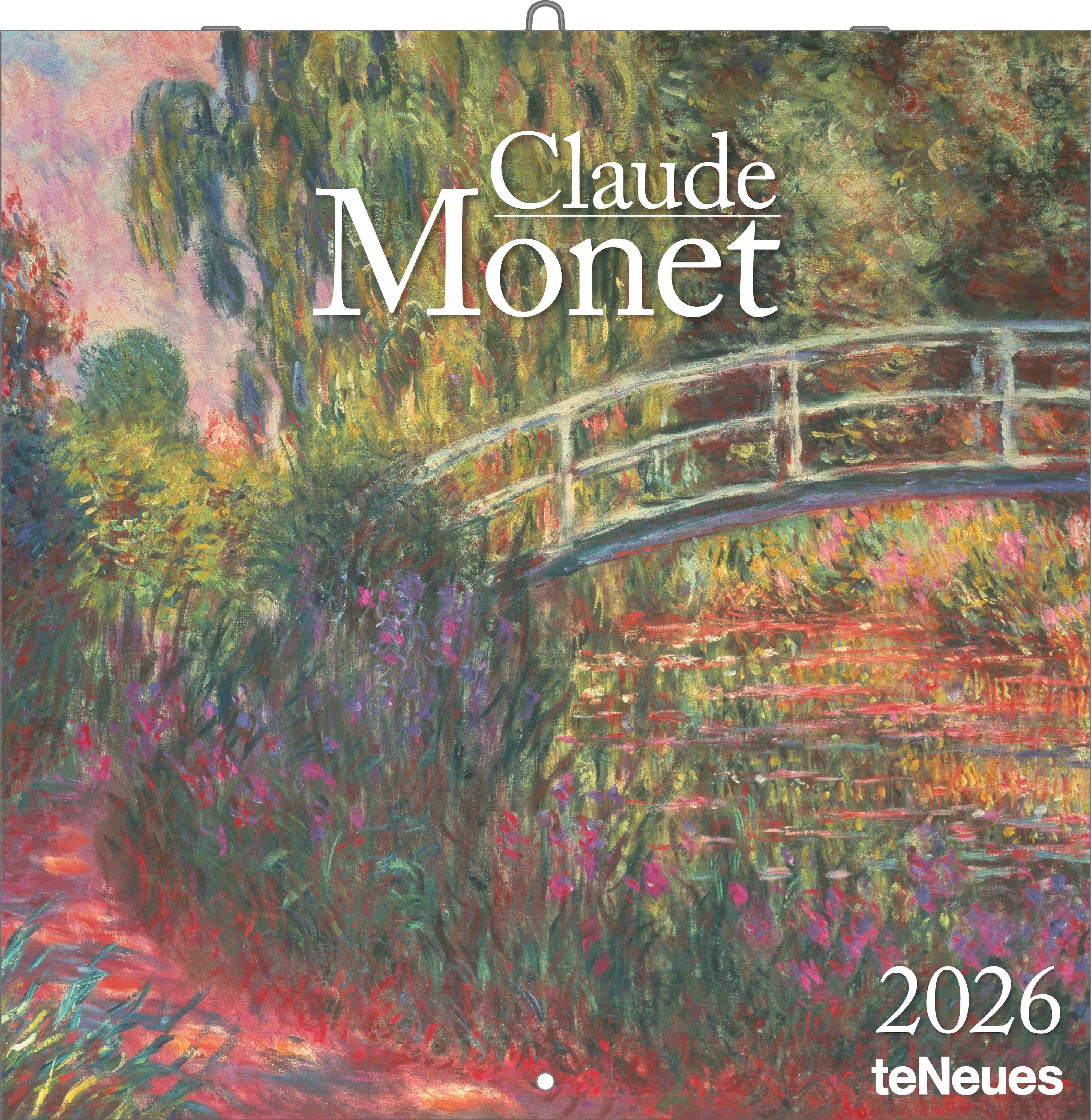 Kalender 2026 30x30 Claude Monet