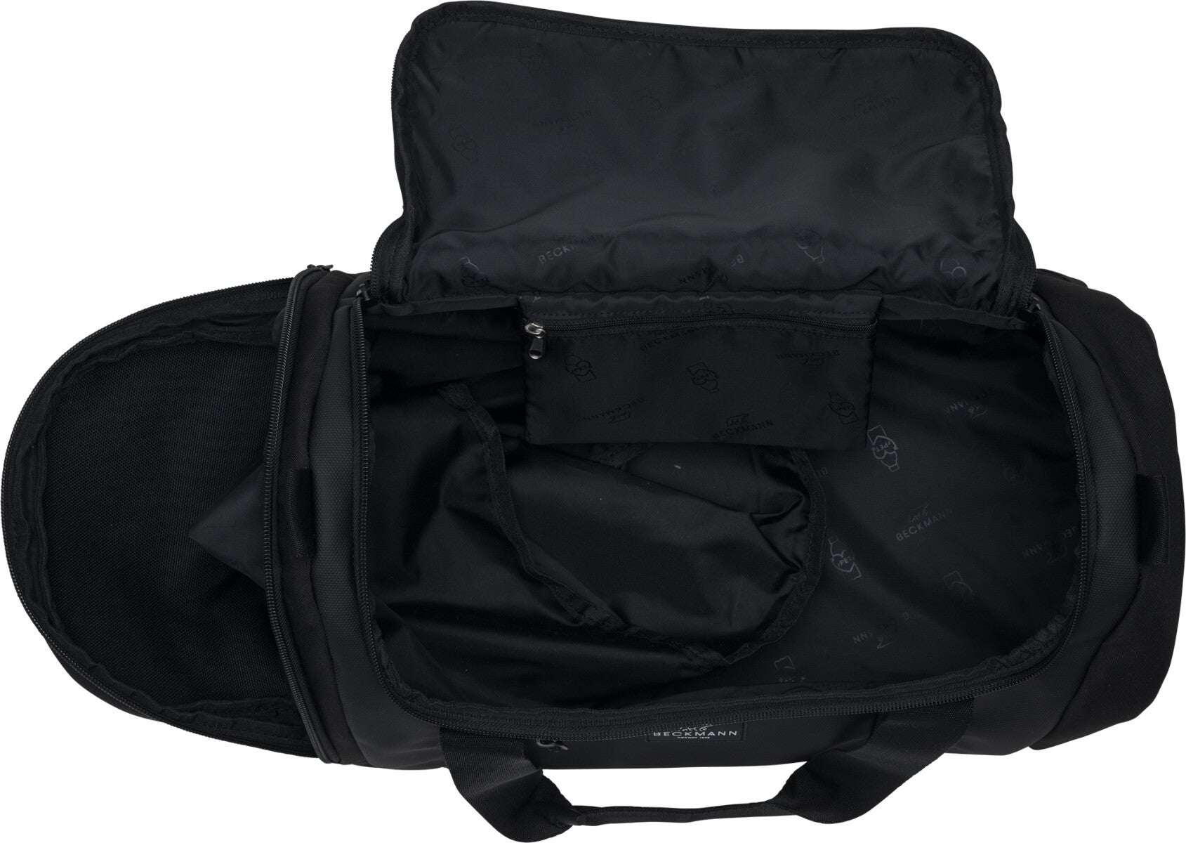 Gymbag 2-7.kl Black Coated Sport Duffelbag