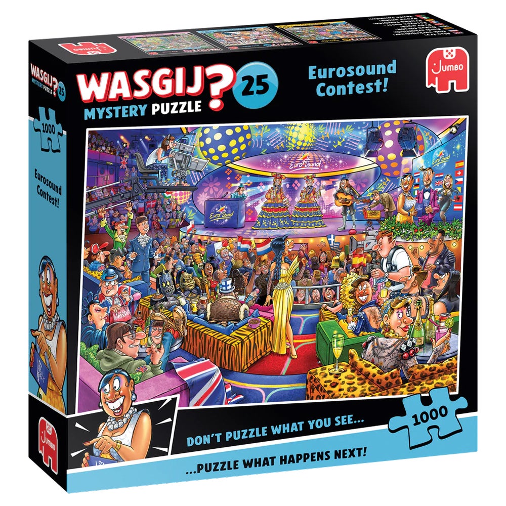 Puslespill 1000 Wasgij Eurosong Contest