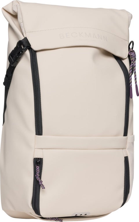Skolesekk Street Light Cream 22L Beckmann