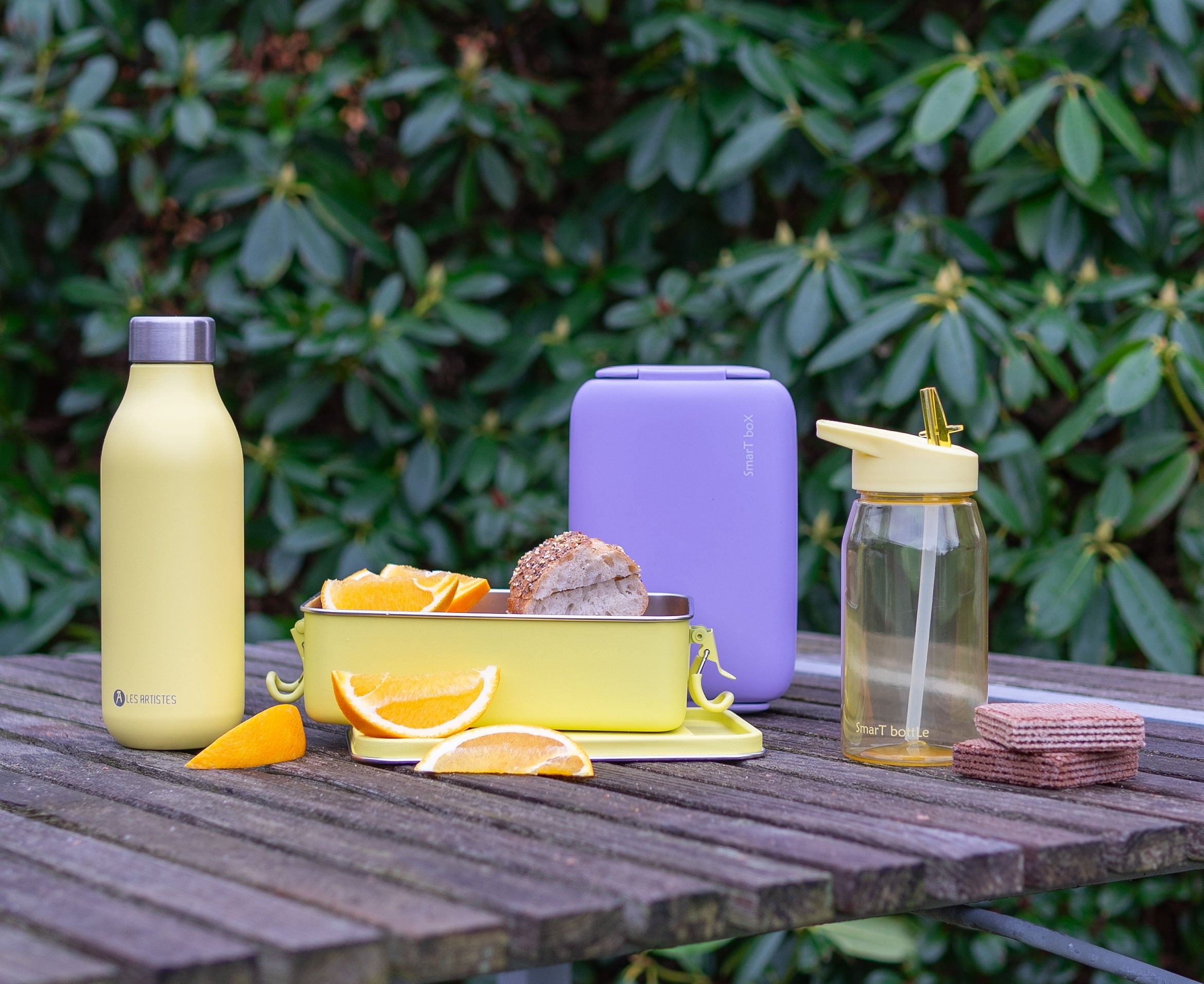 Matboks Smart Box 1,2L Stål Gul