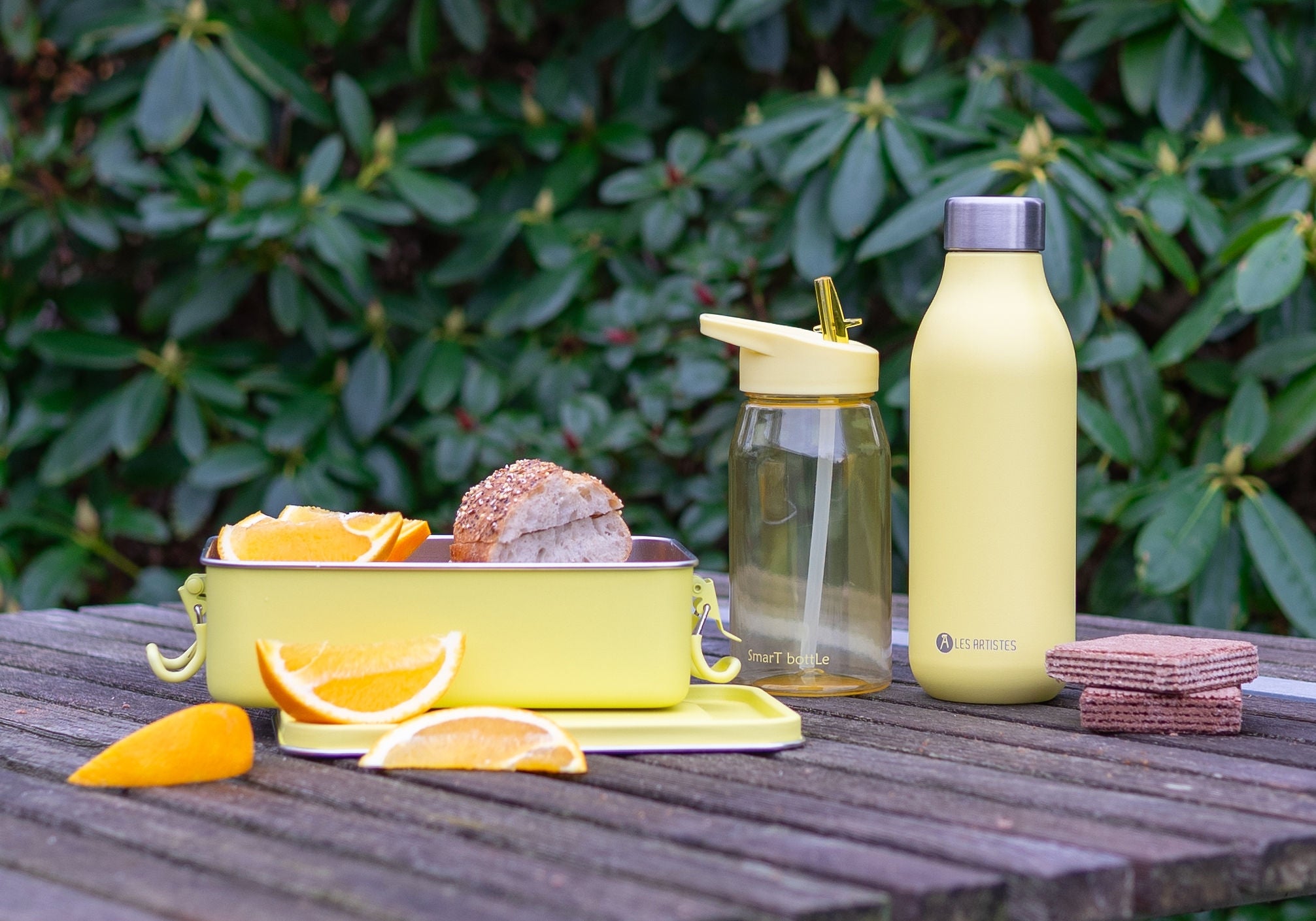 Matboks Smart Box 1,2L Stål Gul