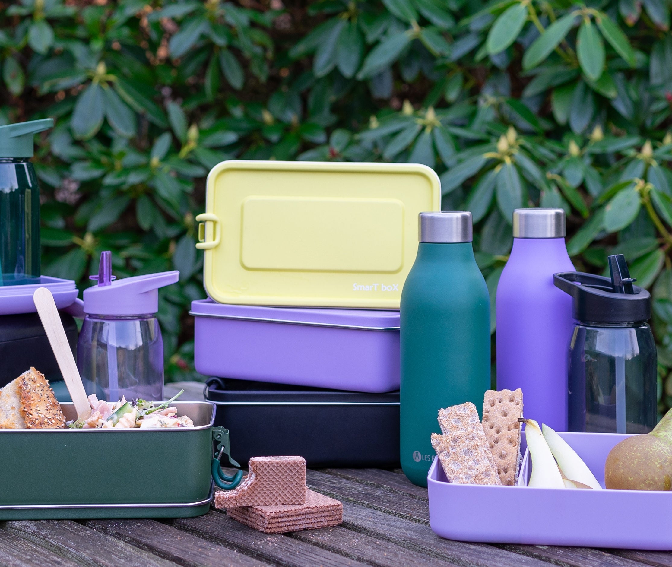 Matboks Smart Box 1,2L Stål Gul