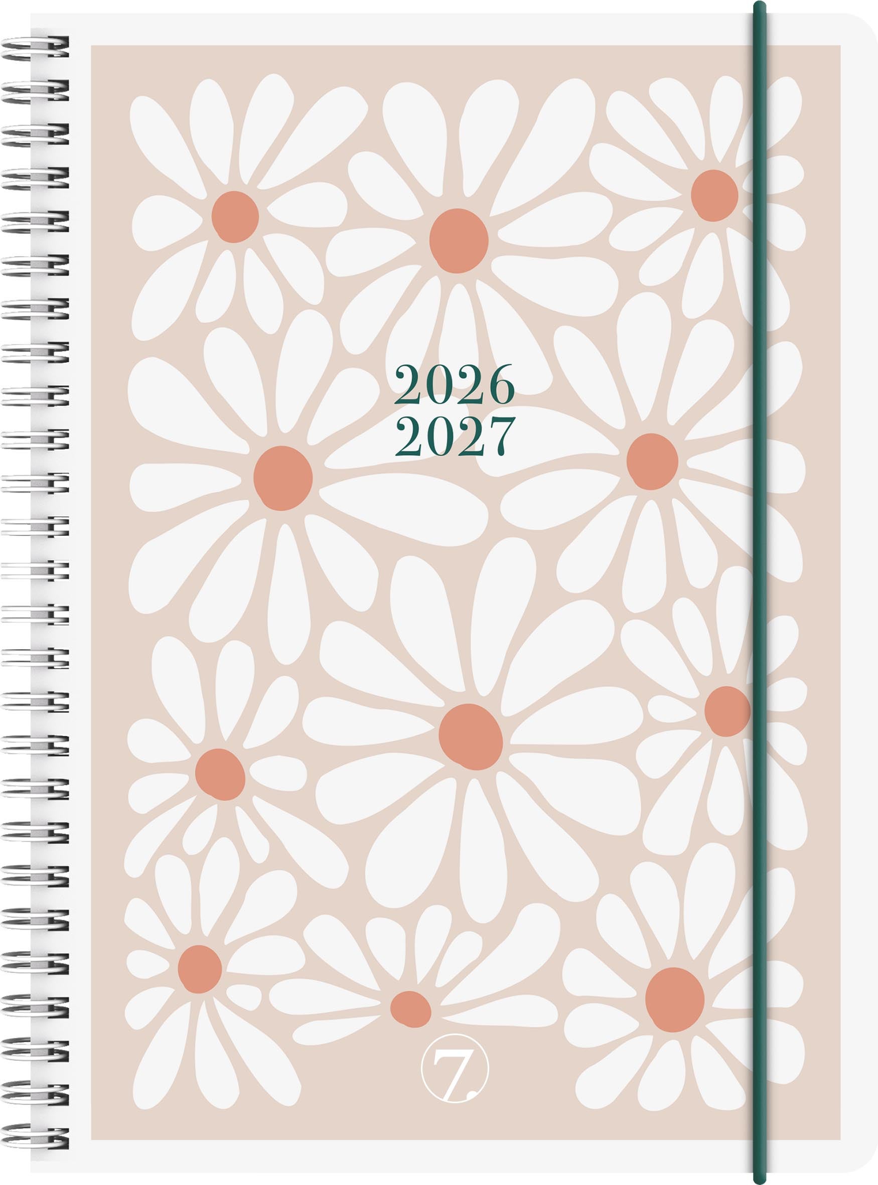 Ukeplan 7.Sans 26/27 Daisy A5
