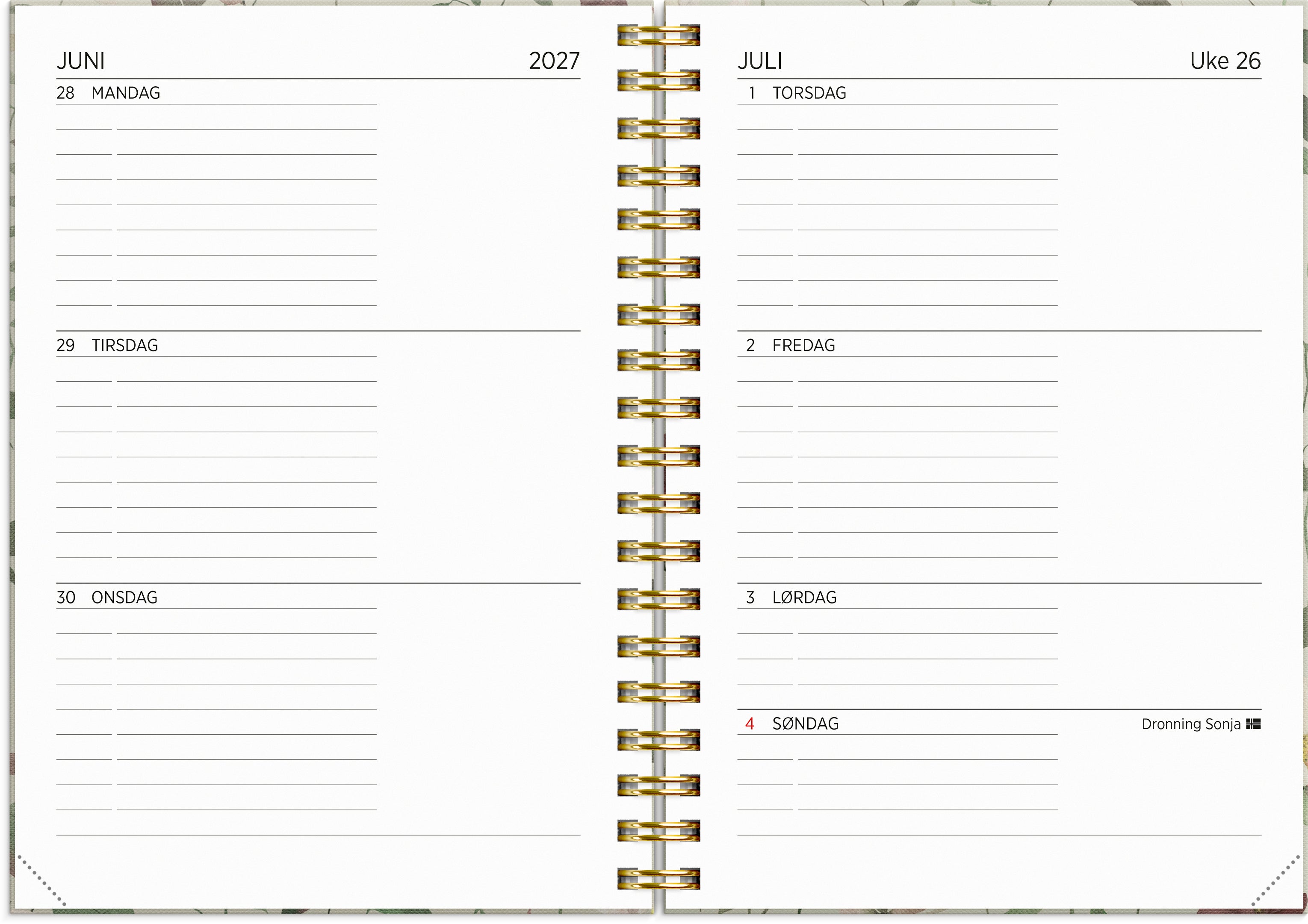 Kalender Grieg A6 26/27 sommer