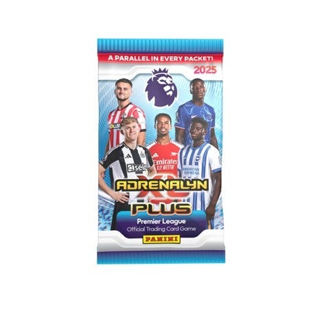 Samlekort Premier League 2025 Adrenxl Plus Booster - Fotballkort