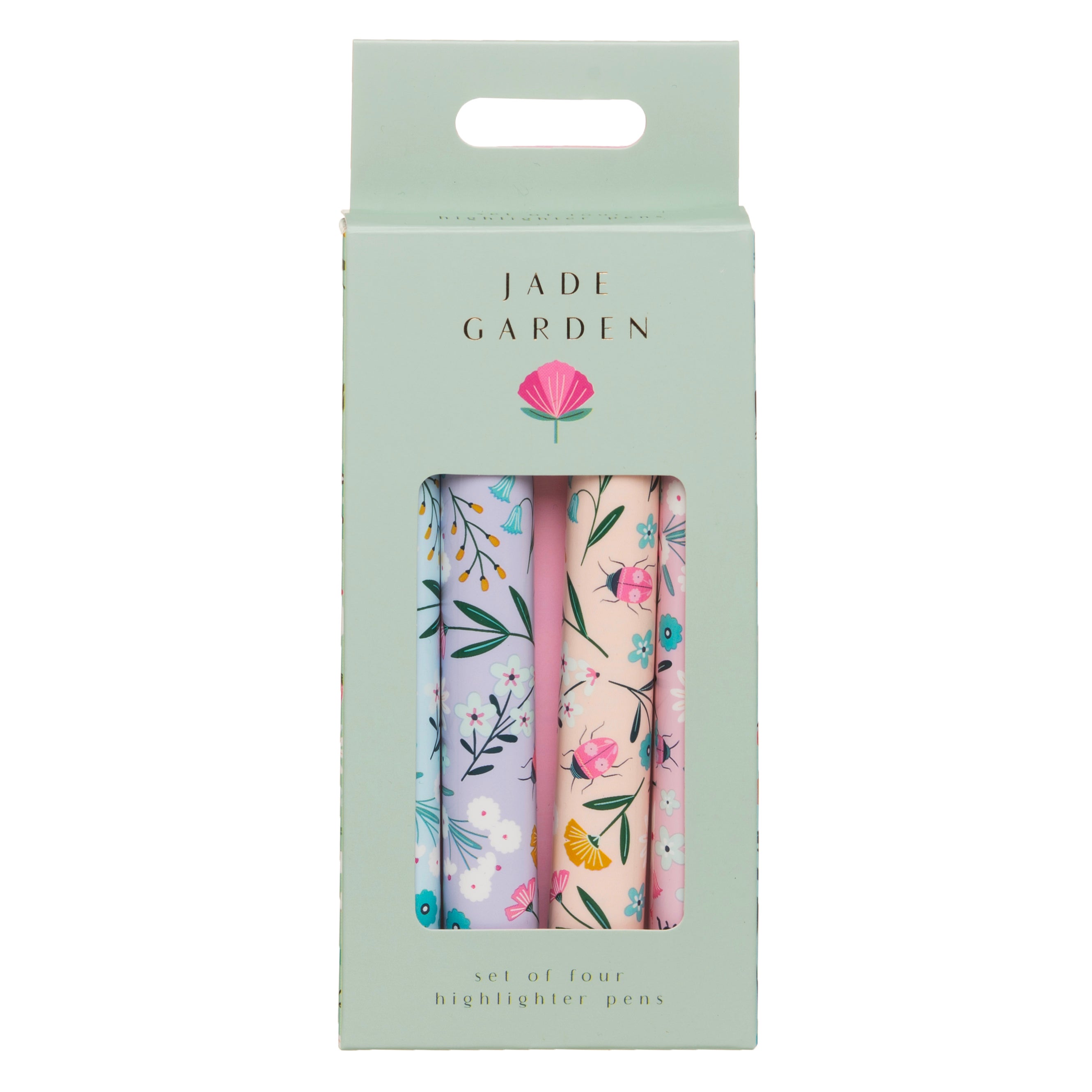 Highlighter i Eske 4 pk Jade Garden