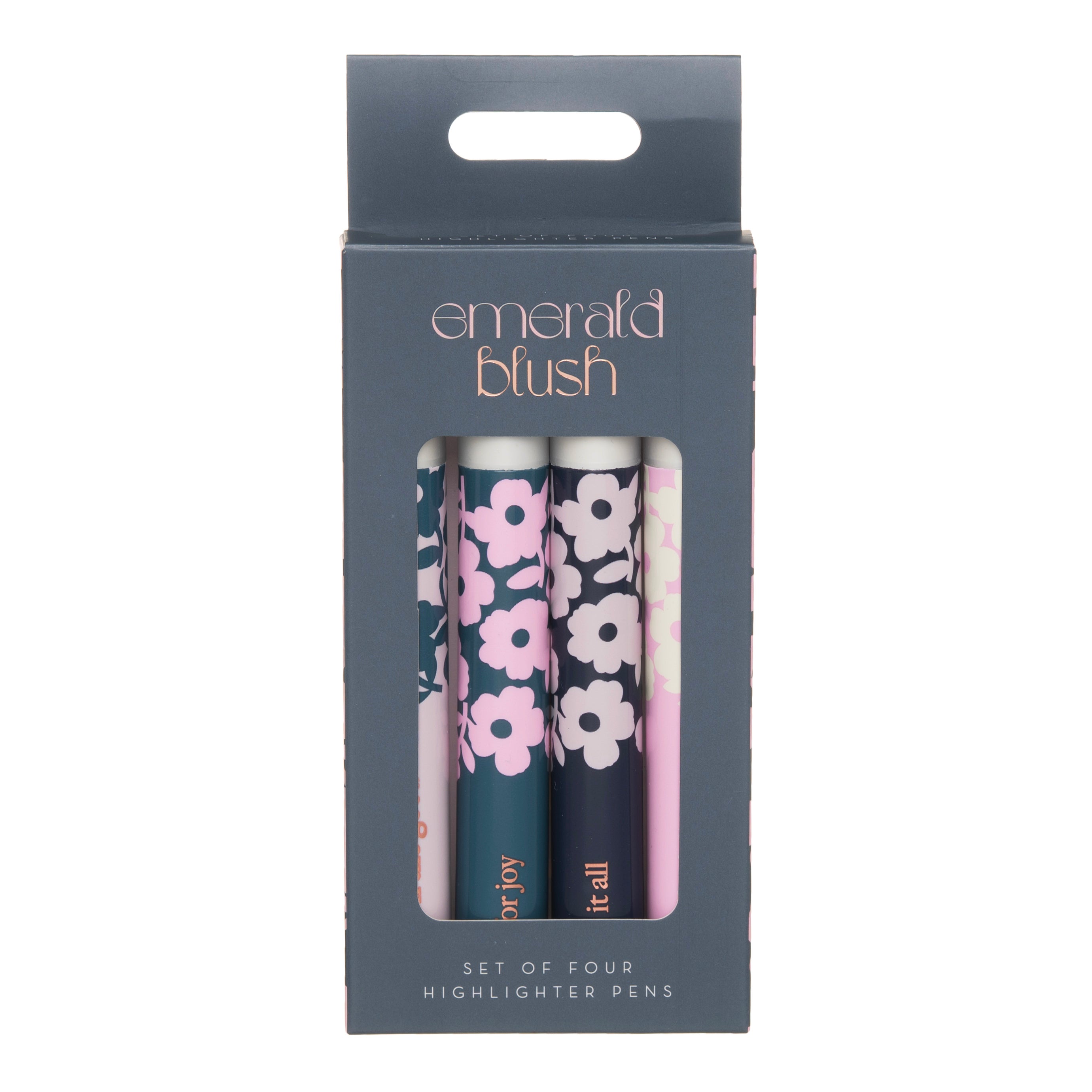 Highlighter i Eske 4 pk Emerald Blush