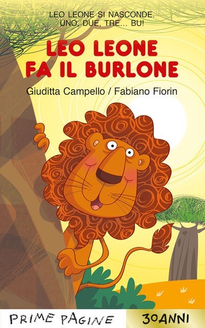 Leo leone fa il burlone - Stampatello maiuscolo