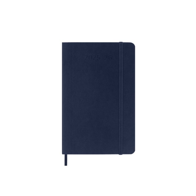 Kalender Moleskine 25/26 18M Soft P Uke Blå