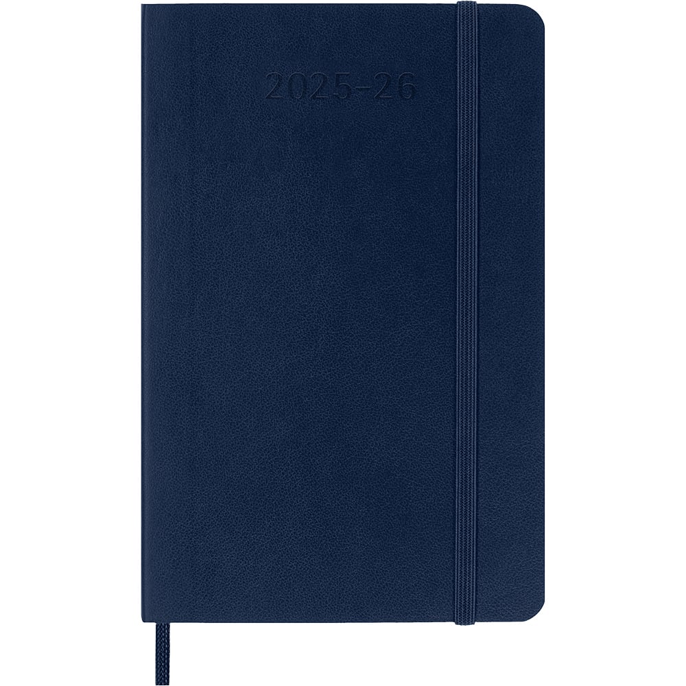 Kalender Moleskine 25/26 18M Soft P Uke Blå