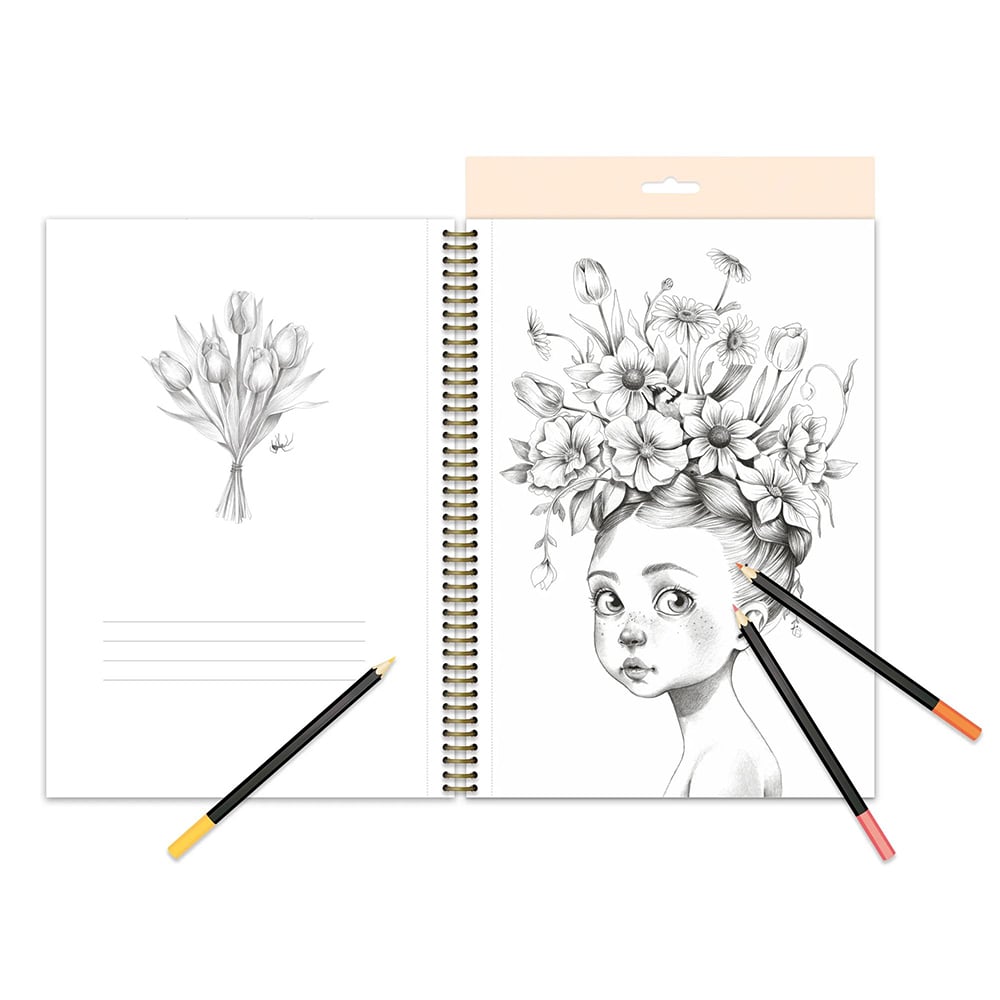 Fargeleggingsbok My Mandarine Wild Dream