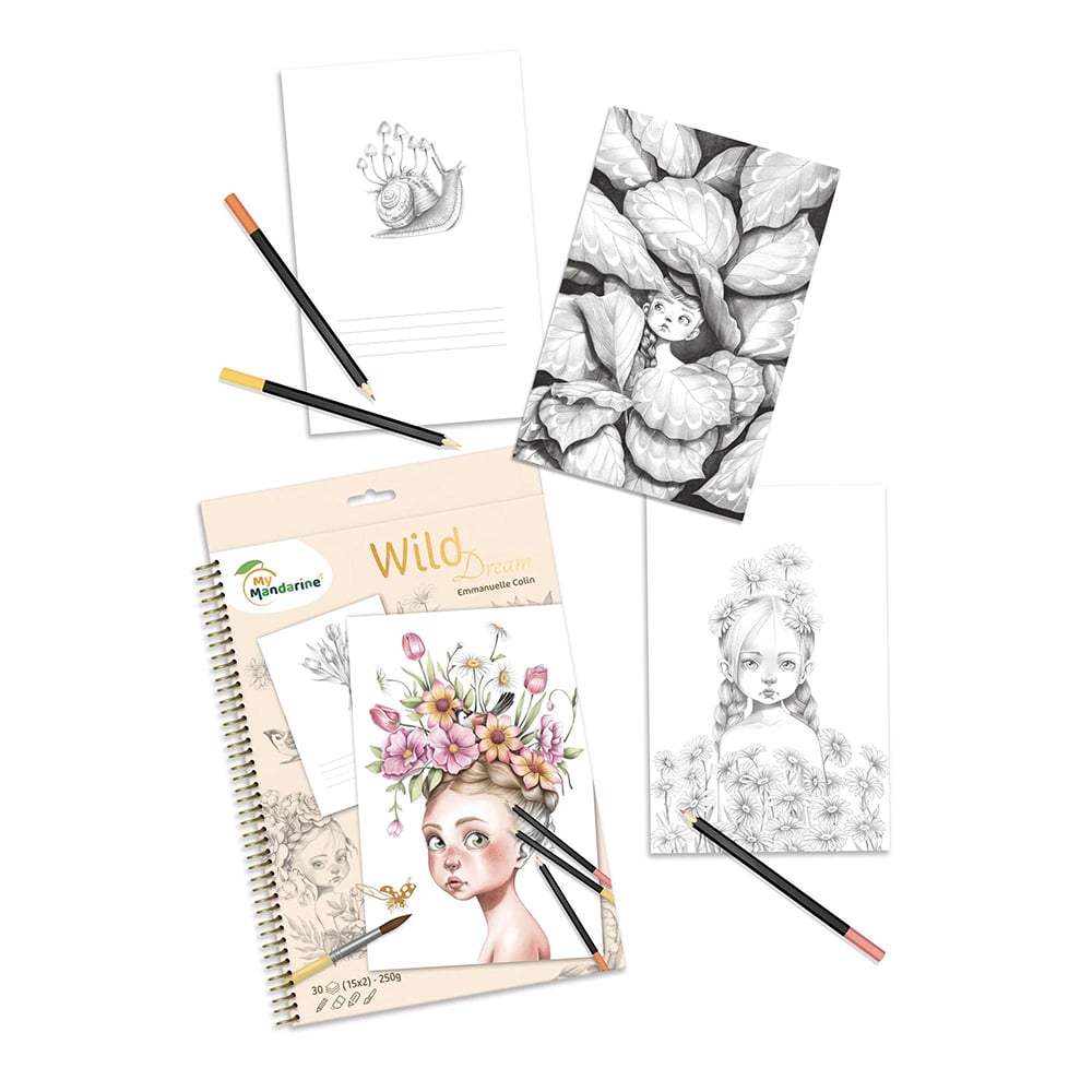 Fargeleggingsbok My Mandarine Wild Dream