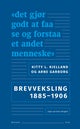 Kitty L. Kielland og Arne Garborg