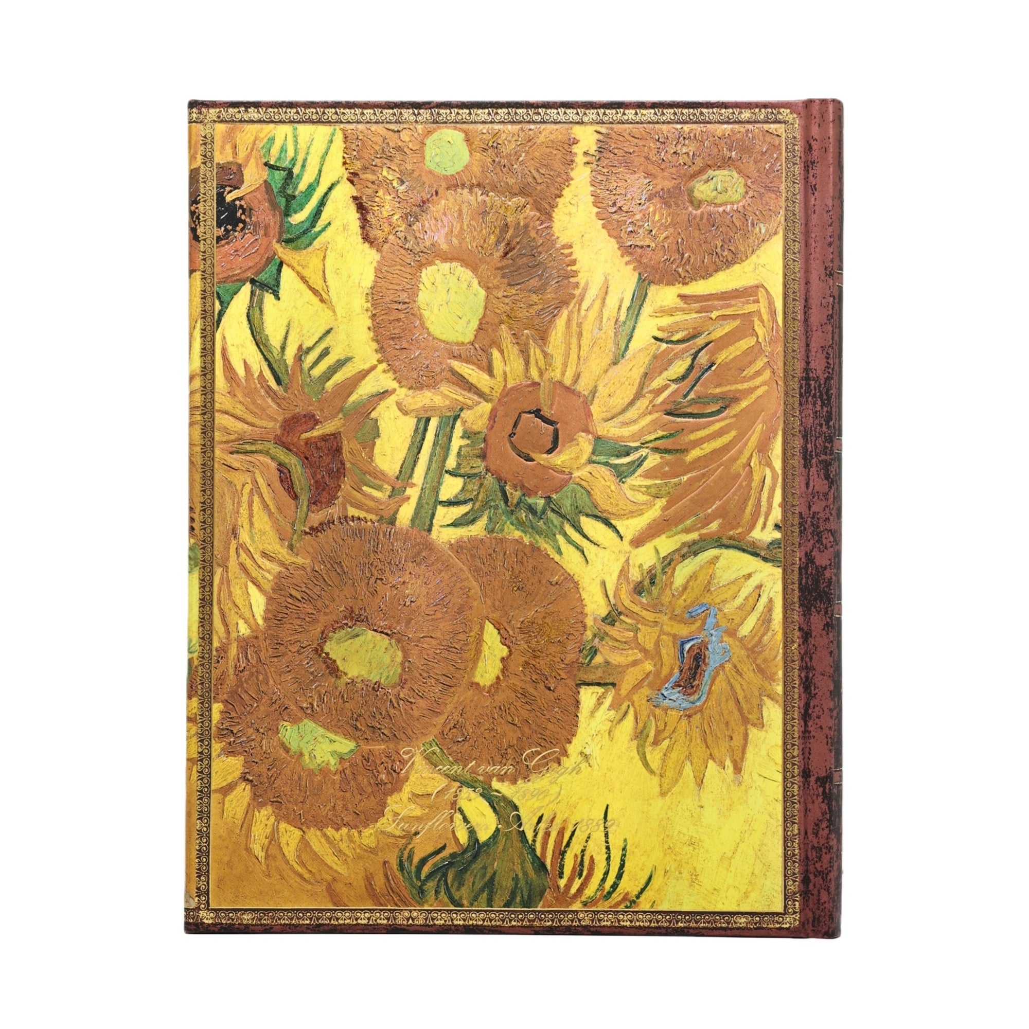 Notatbok Paperblanks V.Gogh Sunflowers Ultra Ulinjert