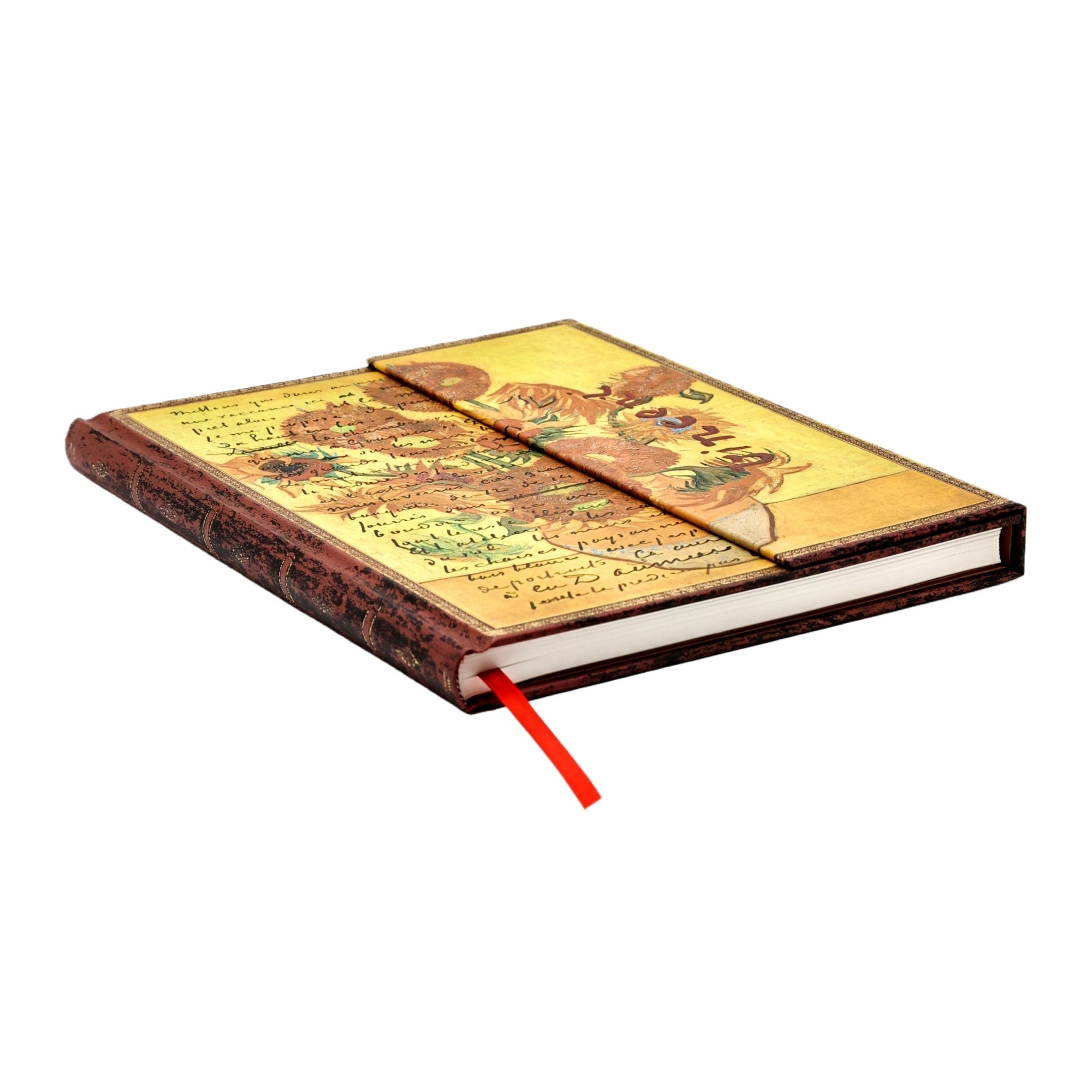 Notatbok Paperblanks V.Gogh Sunflowers Ultra Ulinjert
