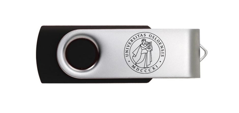Minnepinne 16 GB USB 3.0 Lasergravert logo UiO