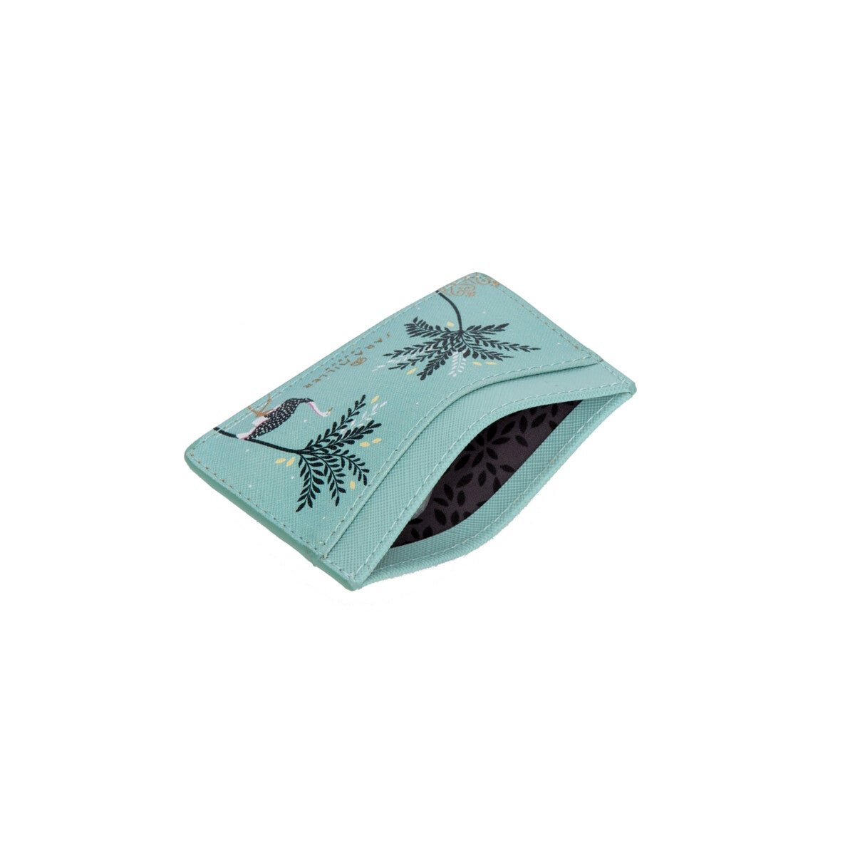 Kortholder Sara Miller Ostrich Mint