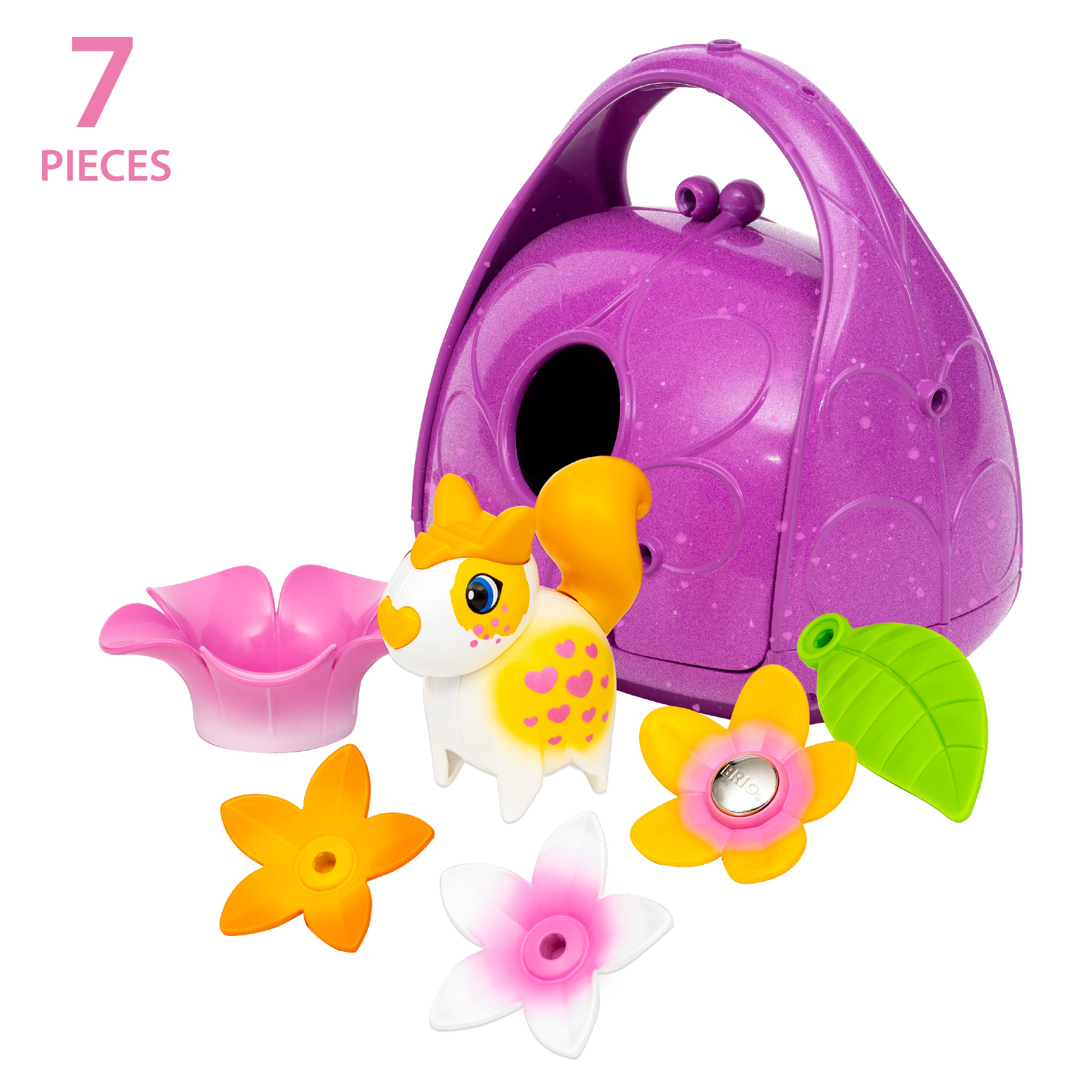Leke Flora Take Along Flower House Brio