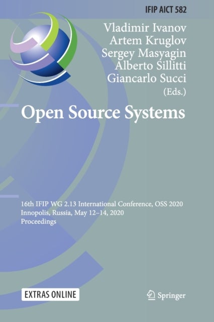 Open Source Systems - 16th IFIP WG 2.13 International Conference, OSS 2020, Innopolis, Russia, May 12–14, 2020, Proceedings