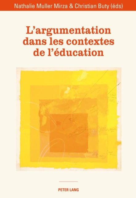 L'Argumentation Dans Les Contextes de l'Education