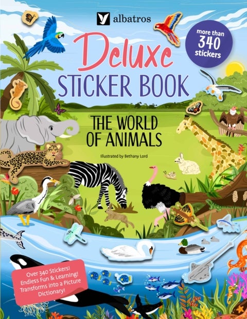 The World of Animals - Deluxe Sticker Book