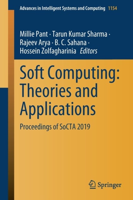 Soft Computing: Theories and Applications - Proceedings of SoCTA 2019